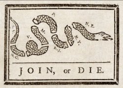 Join or Die Meme Template