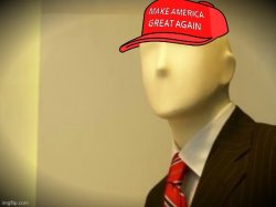 MAGA faceless bureaucrat Meme Template