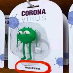 Coronavirus toy Meme Template
