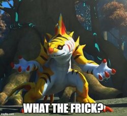 Tigershark what the frick? Meme Template