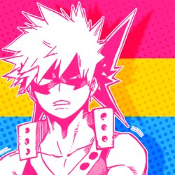 Pansexual Bakugou Meme Template