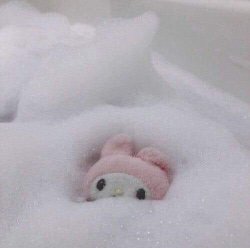 my melody bath Meme Template