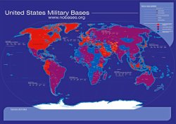 World Map Of American Military Bases Meme Template