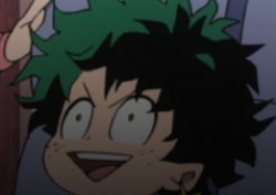 Happy Izuku Meme Template