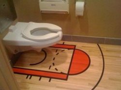 Basketball Toilet Meme Template