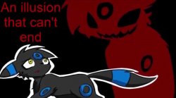 Umbreon an illusion that can't end Meme Template