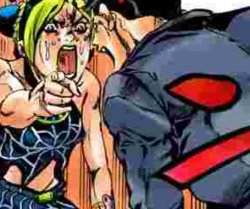 Jolyne Yelling Meme Template