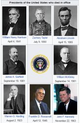 US Presidents who died in Office Meme Template
