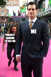 puberty be like Meme Template
