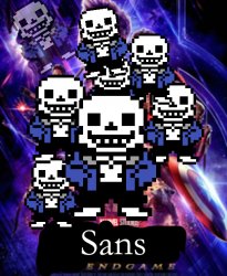 Sans Endgame Meme Template