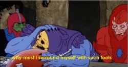 Skeletor Why must I surround myself with such fools? Meme Template