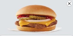 Wendy's Burger Meme Template