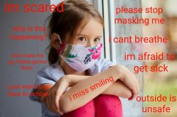 Stop masking children Meme Template