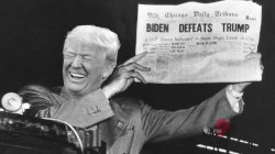 Biden Defeats Trump Meme Template