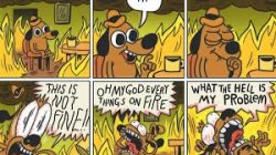 This is Fine: Alternative Ending Meme Template