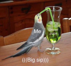 Unsee juice (((Big sip))) Meme Template