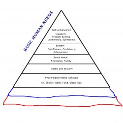 MASLOW HEIRACHY OF BASIC HUMAN NEEDS Meme Template