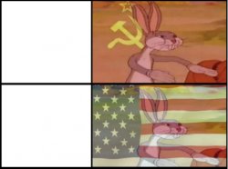 Communist and capitalist Meme Template