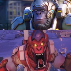 Winston Overwatch Meme Template