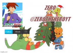 Zero’s Christmas template Meme Template