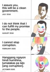 Duterte Clown Meme Template