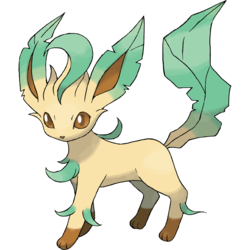 Leafeon Transparent Meme Template