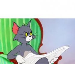 Tom and Jerry Newspaper Meme Meme Template