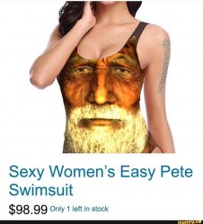 Easy Pete Swimsuit Meme Template