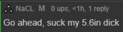 NaCL's Dick Meme Template