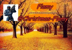 Flamy Announcement Meme Template
