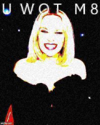 Kylie U Wot M8 deep-fried 1 Meme Template