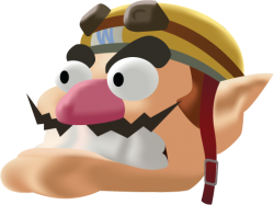 Surprised wario Meme Template