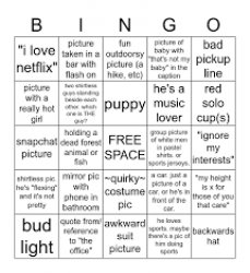 bingo card Meme Template