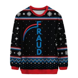 Fraud Christmas Sweater Meme Template