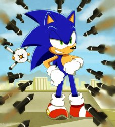 Sonic Stops Time Meme Template