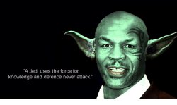 Mike Tyson Yoda Meme Template