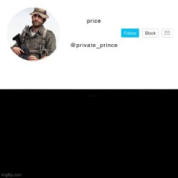 price’s announcement template Meme Template