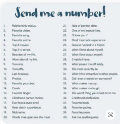 Send me a number Meme Template