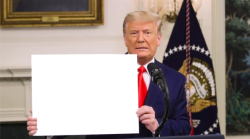 Trump Sign Meme Template