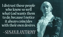 Susan B. Anthony quote Meme Template