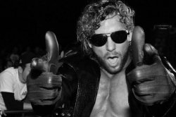 Kenny Omega Cleaner B/W Meme Template