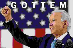 Joe Biden Gottem 2 sharpened + jpeg min quality Meme Template