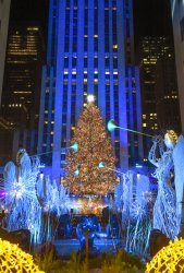 2020 Rockefeller Center Christmas Tree Meme Template