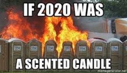 If 2020 was a scented candle Meme Template
