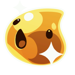 Gold slime Meme Template