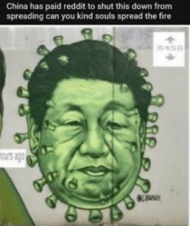 xi corona Meme Template