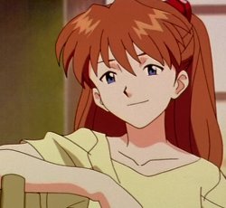 Smug Asuka Langley Meme Template