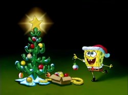 spongebob christmas tree Meme Template