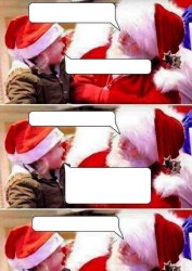 Santa Claus and Child Meme Template