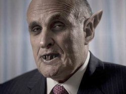 Rudy Giuliani vampire nosferatu Meme Template